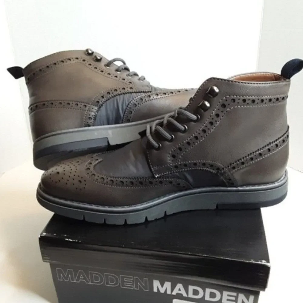 Madden Men's Size 9M Derby Ankle Boot